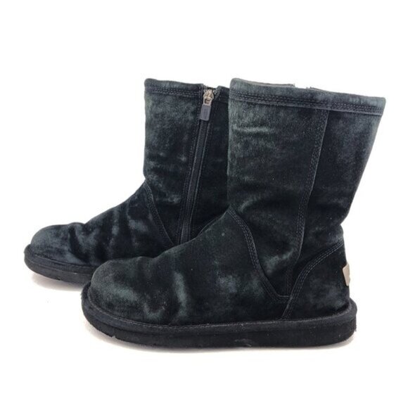 UGG Roslyn Black Sheepskin Winter Boots 7 - Picture 2 of 14